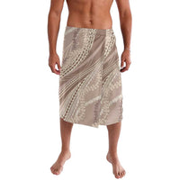 Polynesian Puakeniken Pikake Twisted Lei Lavalava Beige - Polynesian Pride