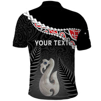 Personalised New Zealand Maori Polo Shirt Manaia Mix Koru LT7 - Polynesian Pride