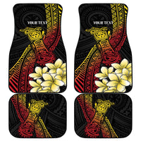 Personalized Papua New Guinea Car Mats Kundu Drum Carving Motifs LT7 - Polynesian Pride