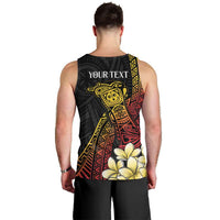Personalized Papua New Guinea Men Tank Top Kundu Drum Carving Motifs LT7 - Polynesian Pride