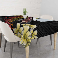Personalized Papua New Guinea Tablecloth Kundu Drum Carving Motifs LT7 - Polynesian Pride