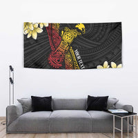 Personalized Papua New Guinea Tapestry Kundu Drum Carving Motifs