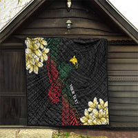 Personalized Papua New Guinea Quilt Kundu Drum Motifs - Sepik Colors