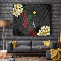 Personalized Papua New Guinea Tapestry Kundu Drum Motifs - Sepik Colors