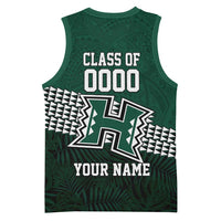 Hawaii Rainbow Warriors Alumni Custom Basketball Jersey Kanaka Arrows Tropical Vibes LT7 - Polynesian Pride