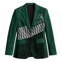 Hawaii Rainbow Warriors Alumni Custom Blazer Kanaka Arrows Tropical Vibes LT7 Unisex Green - Polynesian Pride