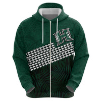 Hawaii Rainbow Warriors Alumni Custom Hoodie Kanaka Arrows Tropical Vibes