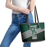 Hawaii Rainbow Warriors Alumni Custom Leather Tote Bag Kanaka Arrows Tropical Vibes LT7 - Polynesian Pride