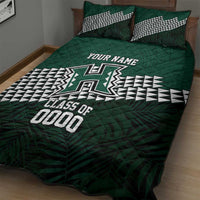 Hawaii Rainbow Warriors Alumni Custom Quilt Bed Set Kanaka Arrows Tropical Vibes LT7 - Polynesian Pride
