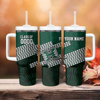 Hawaii Rainbow Warriors Alumni Custom Tumbler With Handle Kanaka Arrows Tropical Vibes LT7 - Polynesian Pride