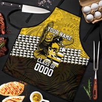 Hawaii Nanakuli High Alumni Custom Apron Kanaka Arrows Tropical Vibes LT7 Yellow Black - Polynesian Pride