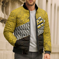 Hawaii Nanakuli High Alumni Custom Bomber Puffer Jacket Kanaka Arrows Tropical Vibes LT7 - Polynesian Pride