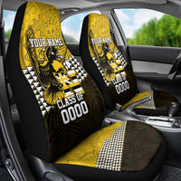 Hawaii Nanakuli High Alumni Custom Car Seat Cover Kanaka Arrows Tropical Vibes LT7 - Polynesian Pride