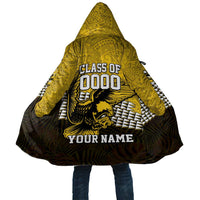 Hawaii Nanakuli High Alumni Custom Cloak Kanaka Arrows Tropical Vibes LT7 Unisex Yellow Black - Polynesian Pride