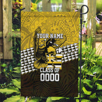 Hawaii Nanakuli High Alumni Custom Garden Flag Kanaka Arrows Tropical Vibes LT7 Garden Flag Yellow Black - Polynesian Pride