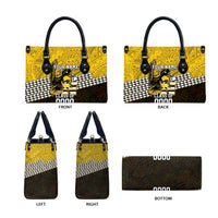 Hawaii Nanakuli High Alumni Custom Leather Bag Kanaka Arrows Tropical Vibes LT7 - Polynesian Pride