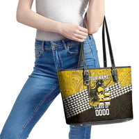 Hawaii Nanakuli High Alumni Custom Leather Tote Bag Kanaka Arrows Tropical Vibes LT7 - Polynesian Pride