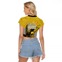 Hawaii Nanakuli High Alumni Custom Raglan Cropped T Shirt Kanaka Arrows Tropical Vibes LT7 - Polynesian Pride