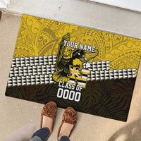 Hawaii Nanakuli High Alumni Custom Rubber Doormat Kanaka Arrows Tropical Vibes LT7 - Polynesian Pride