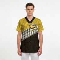 Hawaii Nanakuli High Alumni Custom Scrub Top Kanaka Arrows Tropical Vibes LT7 - Polynesian Pride