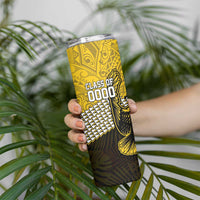 Hawaii Nanakuli High Alumni Custom Skinny Tumbler Kanaka Arrows Tropical Vibes LT7 - Polynesian Pride