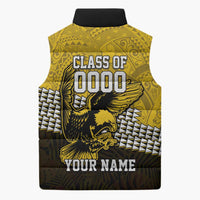 Hawaii Nanakuli High Alumni Custom Sleeveless Puffer Jacket Kanaka Arrows Tropical Vibes LT7 - Polynesian Pride