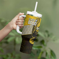 Hawaii Nanakuli High Alumni Custom Tumbler With Handle Kanaka Arrows Tropical Vibes LT7 - Polynesian Pride
