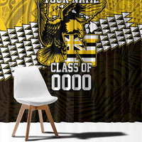 Hawaii Nanakuli High Alumni Custom Window Curtain Kanaka Arrows Tropical Vibes LT7 - Polynesian Pride