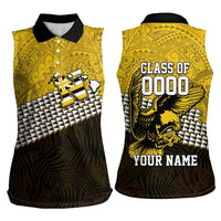 Hawaii Nanakuli High Alumni Custom Women Sleeveless Polo Shirt Kanaka Arrows Tropical Vibes LT7 - Polynesian Pride