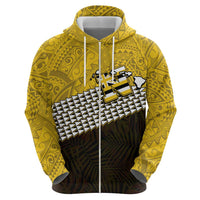 Hawaii Nanakuli High Alumni Custom Zip Hoodie Kanaka Arrows Tropical Vibes LT7 - Polynesian Pride