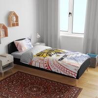 Philippines Independence Day Bedding Set Eagle Mix Filipino Flag Tribal Style