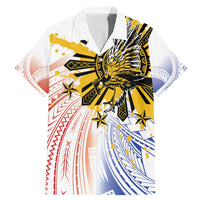 Philippines Independence Day Family Matching Mermaid Dress and Hawaiian Shirt Eagle Mix Filipino Flag Tribal Style