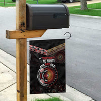 Aotearoa and Australia Indigenous Garden Flag Stand Together For Te Tiriti LT7 - Polynesian Pride