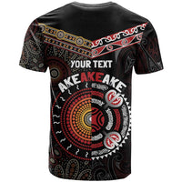 Aotearoa and Australia Indigenous T Shirt Stand Together For Te Tiriti LT7 - Polynesian Pride