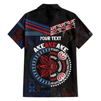 Aotearoa and Samoa Together For Te Tiriti Family Matching Tank Maxi Dress and Hawaiian Shirt Kowhaiwhai Mix Siapo - Flag Color