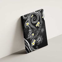 Polynesia Tribal Canvas Wall Art Tentacles Plumeria LT7 - Polynesian Pride