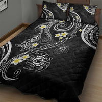 Polynesia Tribal Quilt Bed Set Tentacles Plumeria LT7 - Polynesian Pride