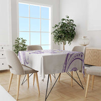 Polynesia Tribal Tablecloth Lilac Plumeria Tentacles LT7 - Polynesian Pride