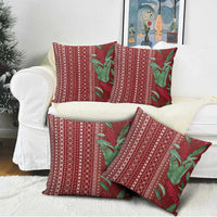 Women's Day Samoa Malu Tattoo Inspired Mix Teuila Pillow Cover Scarlet LT7 - Polynesian Pride