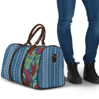 Women's Day Samoa Malu Tattoo Inspired Mix Teuila Travel Bag Royal Blue