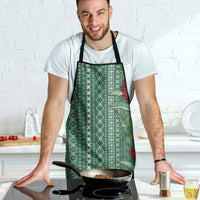 Women's Day Samoa Malu Tattoo Inspired Mix Teuila Apron Sage Green LT7 - Polynesian Pride