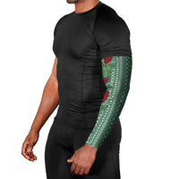 Women's Day Samoa Malu Tattoo Inspired Mix Teuila Arm Sleeves Sage Green LT7 - Polynesian Pride