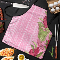 Women's Day Samoa Malu Tattoo Inspired Mix Teuila Apron Rose Pink LT7 Rose Pink - Polynesian Pride