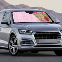 Women's Day Samoa Malu Tattoo Inspired Mix Teuila Auto Sun Shade Rose Pink LT7 - Polynesian Pride
