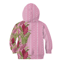 Women's Day Samoa Malu Tattoo Inspired Mix Teuila Kid Hoodie Rose Pink LT7 - Polynesian Pride