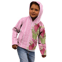 Women's Day Samoa Malu Tattoo Inspired Mix Teuila Kid Hoodie Rose Pink LT7 - Polynesian Pride
