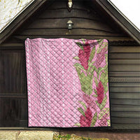 Women's Day Samoa Malu Tattoo Inspired Mix Teuila Quilt Rose Pink LT7 - Polynesian Pride