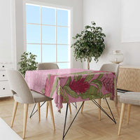 Women's Day Samoa Malu Tattoo Inspired Mix Teuila Tablecloth Rose Pink LT7 - Polynesian Pride