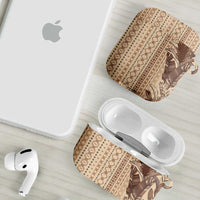 Women's Day Samoa Malu Tattoo Inspired Mix Teuila AirPods Case Vintage Tapa LT7 - Polynesian Pride