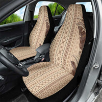 Women's Day Samoa Malu Tattoo Inspired Mix Teuila Car Seat Cover Vintage Tapa LT7 - Polynesian Pride